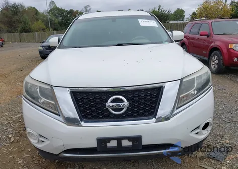 2014 Nissan Pathfinder Hybrid Sv z USA, uszkodzony, nr VIN 5N1CR2MM7EC656824
